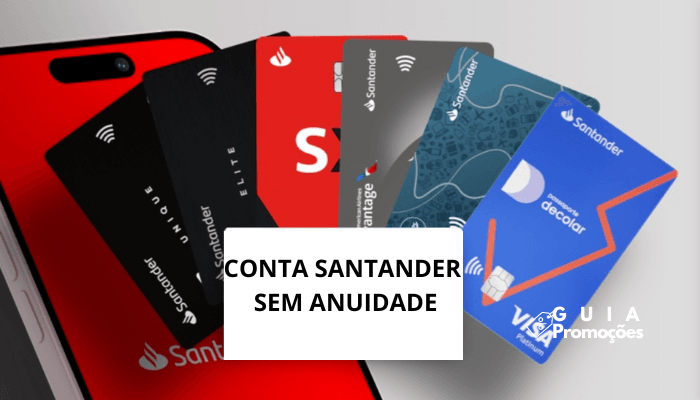 CONTA SANTANDER SEM ANUIDADE